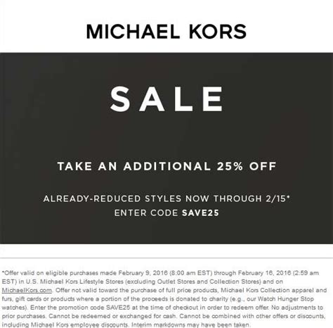 michael kors student discount code|michael kors outlet coupon.